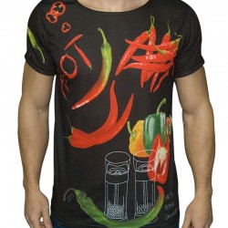 3D  мъжка тениска Hot