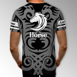 3D мъжка фенска тениска Arabian Horse 3D мъжка фенска тениска Arabian Horse