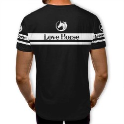 3D мъжка фенска тениска Horse к4510 3D мъжка фенска тениска Horse к4510
