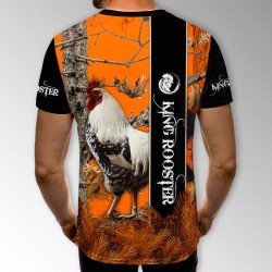 3D мъжка тениска Rooster 11873 3D мъжка тениска Rooster 11873