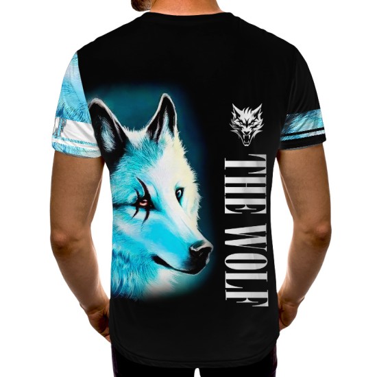 3D мъжка тениска Wolf 12841