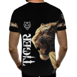 3D мъжка тениска Tiger 12839 3D мъжка тениска Tiger 12839