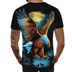 3D мъжка тениска Орел 13506 3D мъжка тениска Орел 13506