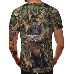 3D мъжка тениска с ловни мотиви 12936 3D мъжка тениска с ловни мотиви 12936