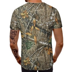 3D мъжка тениска с ловни мотиви 12939 3D мъжка тениска с ловни мотиви 12939
