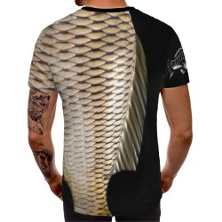 3D мъжка тениска с принт Fishing 12992 3D мъжка тениска с принт Fishing 12992
