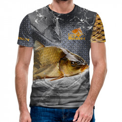 3D мъжка тениска Carp team 3D мъжка тениска Carp team