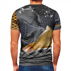 3D мъжка тениска Carp team 3D мъжка тениска Carp team