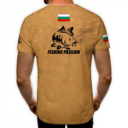 3D мъжка рибарска тениска - нощен риболов 3D мъжка рибарска тениска - нощен риболов