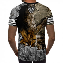 3D МЪЖКА ТЕНИСКА ПРИНТ ЕЛЕН 3D МЪЖКА ТЕНИСКА ПРИНТ ЕЛЕН