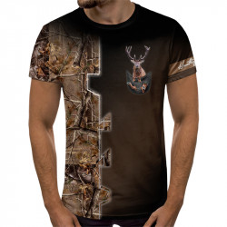 3D МЪЖКА ТЕНИСКА ПРИНТ CERVO 3D МЪЖКА ТЕНИСКА ПРИНТ CERVO