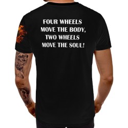 3D мъжка тениска Мотор 13034 3D мъжка тениска Мотор 13034