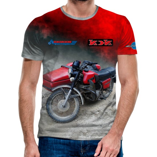 3D мъжка тениска ИЖ