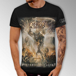 3D мъжка тениска на Kreator  3D мъжка тениска на Kreator