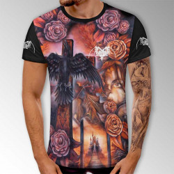 3D мъжка тениска Tiamat 3D мъжка тениска Tiamat