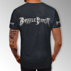 3D мъжка тениска с принт Battle Beast 3D мъжка тениска с принт Battle Beast