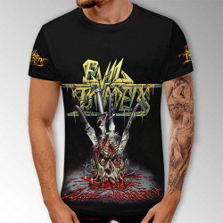 3D мъжка тениска с принт Evil Invaders 3D мъжка тениска с принт Evil Invaders