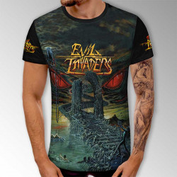 3D мъжка тениска Evil Invaders 3D мъжка тениска Evil Invaders
