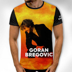 3D мъжка тениска Горан Брегович 3D мъжка тениска Горан Брегович