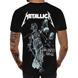 3D мъжка тениска Metallica 13451 3D мъжка тениска Metallica 13451