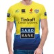 3D мъжка тениска Tinkoff Yellow