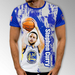 3D мъжка тениска Stephen Curry 3D мъжка тениска Stephen Curry