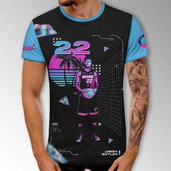 3D мъжка тениска Miami Jimmy Butler 3D мъжка тениска Miami Jimmy Butler
