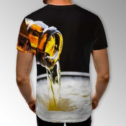 3D мъжка тениска Beer 11773
