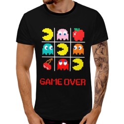 3D мъжка тениска Game over 12980 3D мъжка тениска Game over 12980