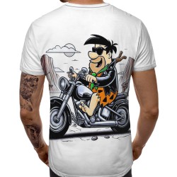 3D мъжка тениска с абстрактен принт Flinstone 13820 3D мъжка тениска с абстрактен принт Flinstone 13820