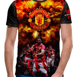 3D мъжка тениска Manchester Utd 3D мъжка тениска Manchester Utd