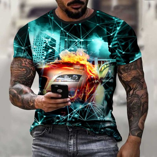 3D мъжка тениска 12425