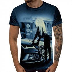 3D МЪЖКА ТЕНИСКА 5504 + подарък надпис  3D МЪЖКА ТЕНИСКА 5504 + подарък надпис