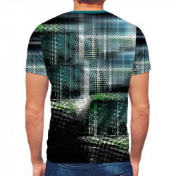 3D мъжка тениска 4953 + подарък надпис 3D мъжка тениска 4953 + подарък надпис