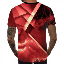 3D мъжка тениска 5355 + подарък надпис 3D мъжка тениска 5355 + подарък надпис