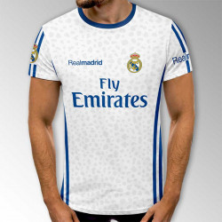 3D мъжка фенска тениска Realmadrid 3D мъжка фенска тениска Realmadrid