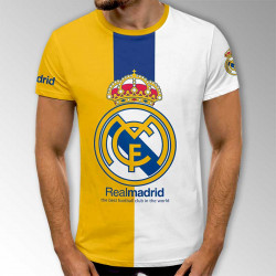 3D мъжка фенска тениска Realmadrid FC 3D мъжка фенска тениска Realmadrid FC