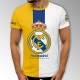 3D мъжка фенска тениска Realmadrid FC