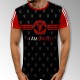 3D мъжка фенска тениска Iam United