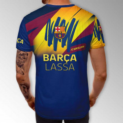 3D мъжка фенска тениска Barca FCB 3D мъжка фенска тениска Barca FCB