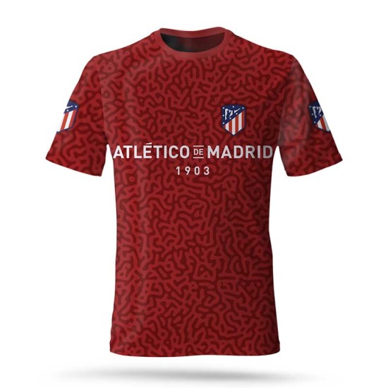 3D мъжка фенска тениска FC Atletiko Madrid 11734