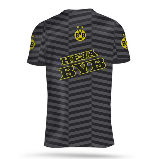 3D мъжка фенска тениска FC Borussia Dortmund 11735