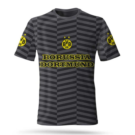 3D мъжка фенска тениска FC Borussia Dortmund 11735