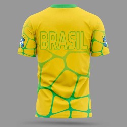3D мъжка фенска тениска FC Brasil 11736 3D мъжка фенска тениска FC Brasil 11736