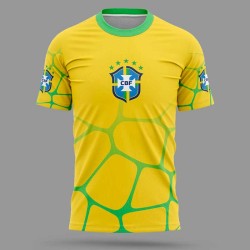 3D мъжка фенска тениска FC Brasil 11736 3D мъжка фенска тениска FC Brasil 11736