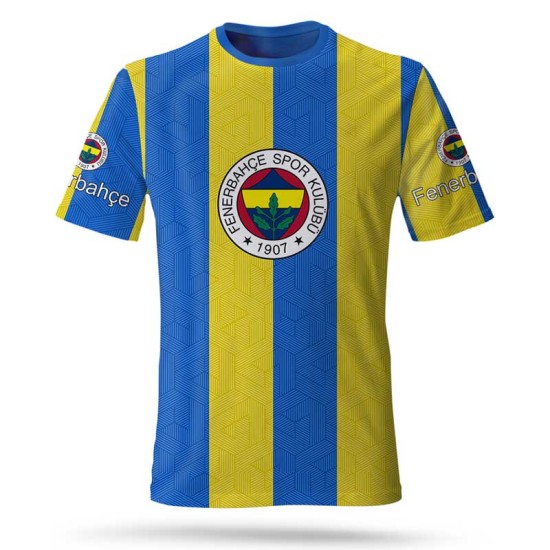 3D мъжка фенска тениска FC Fenerbahce 11738