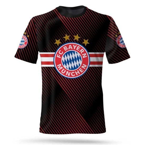 3D мъжка фенска тениска FC Bayern Munchen 11742