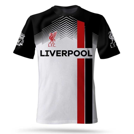 3D мъжка фенска тениска FC Liverpool 11745