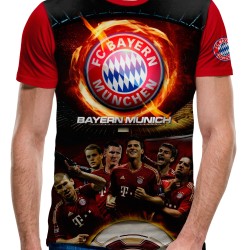 3D мъжка тениска Bayern Munchen 3D мъжка тениска Bayern Munchen