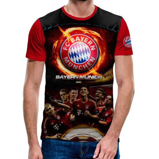 3D мъжка тениска Bayern Munchen